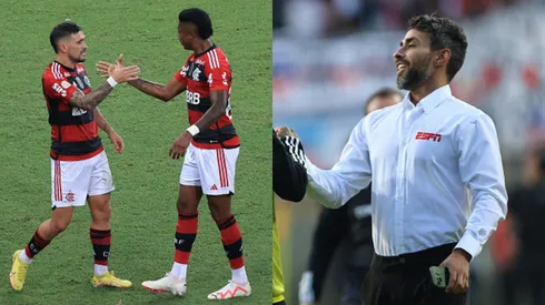 Desafio das perguntas com Valdivia. Foto Esq.: Buda Mendes/Getty Images e Foto Dir.: Marcelo Hernandez/Getty Images