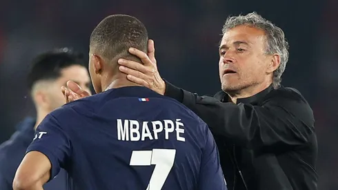 Kylian Mbappe of Paris Saint-Germain. (Photo by Richard Heathcote/Getty Images)