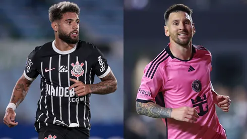 Corinthians de Yuri Alberto e companhia planeja amistosos contra Orlando City e Inter Miami, time de Messi | Foto: Rodrigo coca/ag.corinthians e (Photo by Megan Briggs/Getty Images)