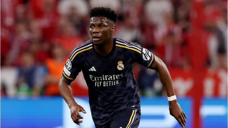 Real Madrid comunicou situação de Tchouaméni (Foto: Alexander Hassenstein/Getty Images)