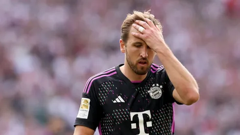 Adeus, Bayern? Gigante da Premier League tem interesse em tirar Harry Kane da Alemanha. (Photo by Alexander Hassenstein/Getty Images)