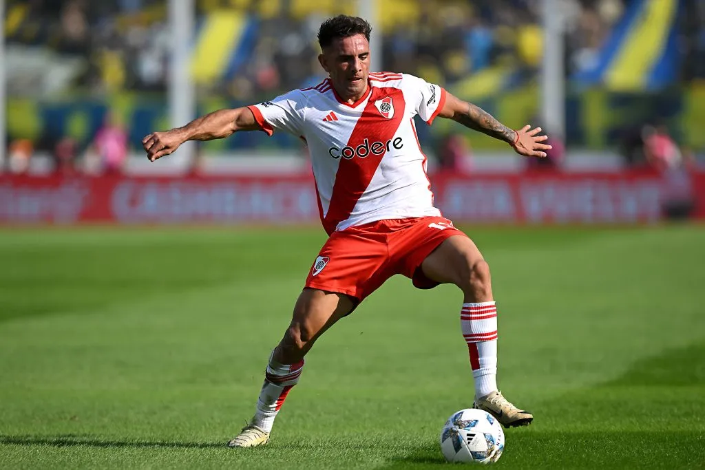 Jogador enfrentando o Boca (Photo by Luciano Bisbal/Getty Images)