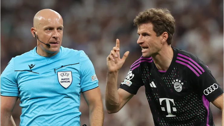 Müller fez duras críticas ao árbitro polonês (Foto: Alexander Hassenstein/Getty Images)