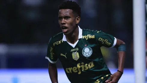 Estevao jogador do Palmeiras . Foto: Ettore Chiereguini/AGIF