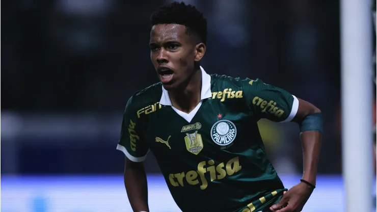 Estevao jogador do Palmeiras . Foto: Ettore Chiereguini/AGIF