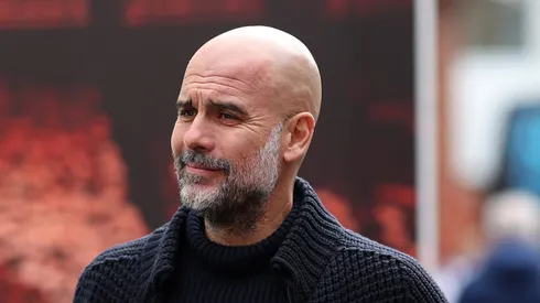 Pep Guardiola deve deixar o Manchester City e 4 treinadores estão na mira do clube. (Photo by Alex Livesey/Getty Images)