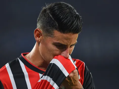Torcida do São Paulo pede cria de volta: "De brinde leva o James"