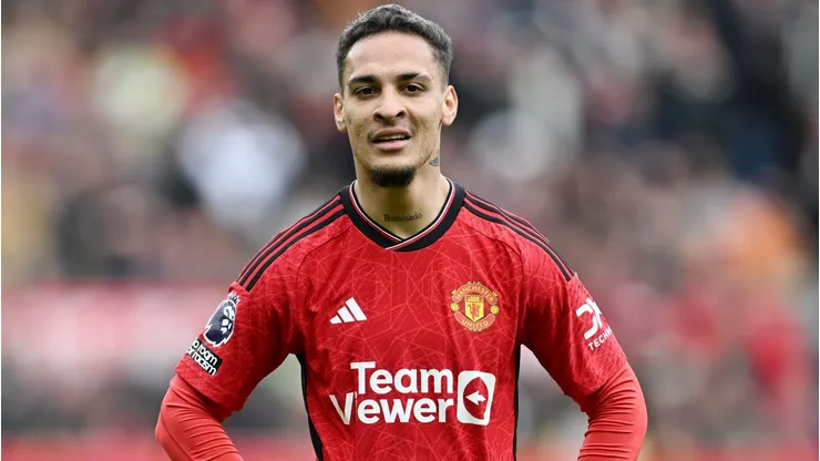 Antony of Manchester United (Photo by Michael Regan/Getty Images)