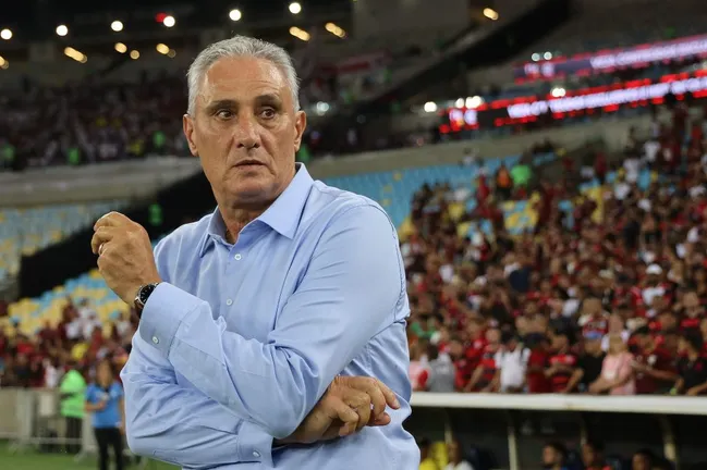 Tite no duelo diante do São Paulo (Photo by Wagner Meier/Getty Images)