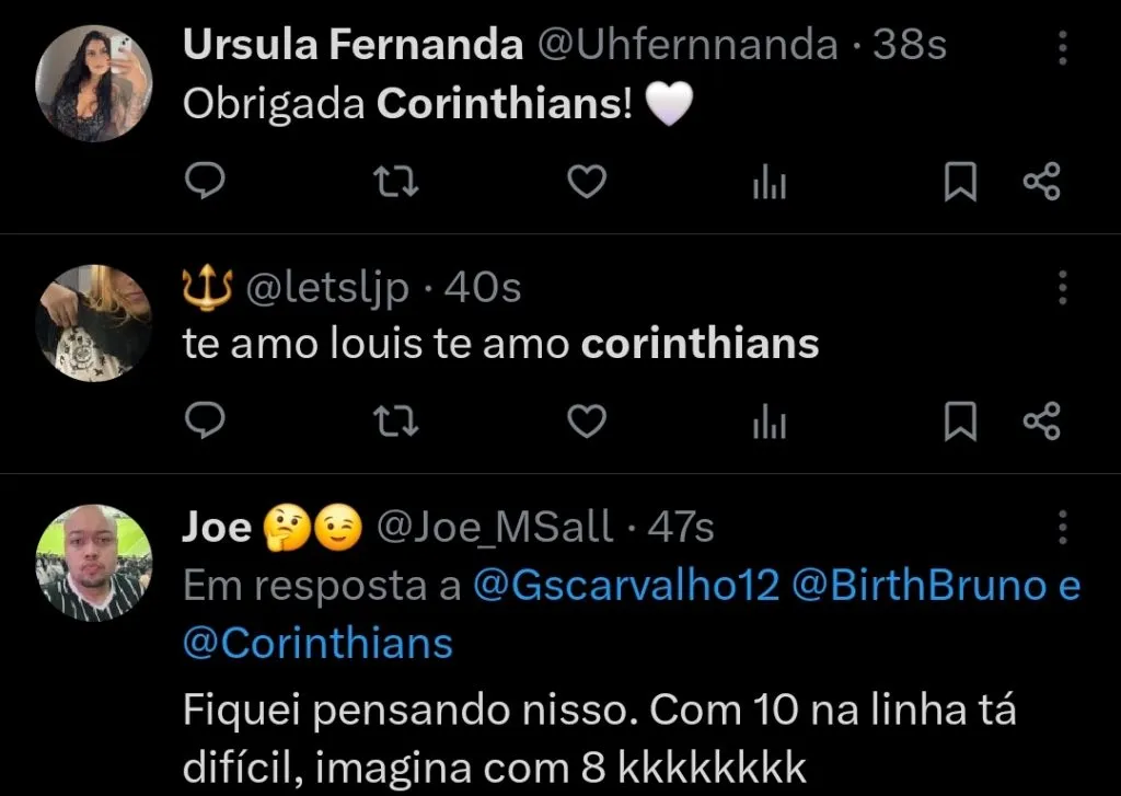 Repercussão via Twitter