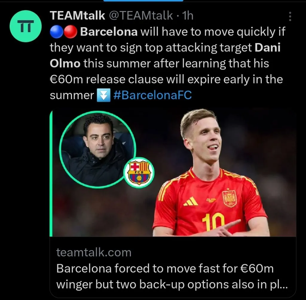 Repercussão via Twitter