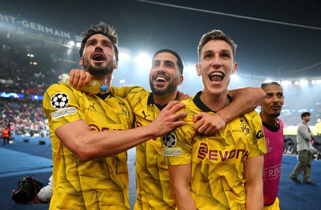 BVB é finalista da UCL.   (Photo by Matthias Hangst/Getty Images)