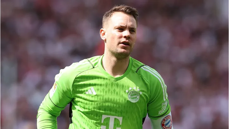 Manuel Neuer of FC Bayern München (Photo by Alexander Hassenstein/Getty Images)