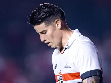 Situação de James Rodriguez azeda no São Paulo e chega como bomba