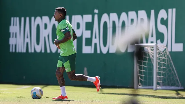 Dudu e Bruno  já trabalham com bola nos treinamentos e em breve serão reforços | Foto: Cesar Greco/PALMEIRAS
