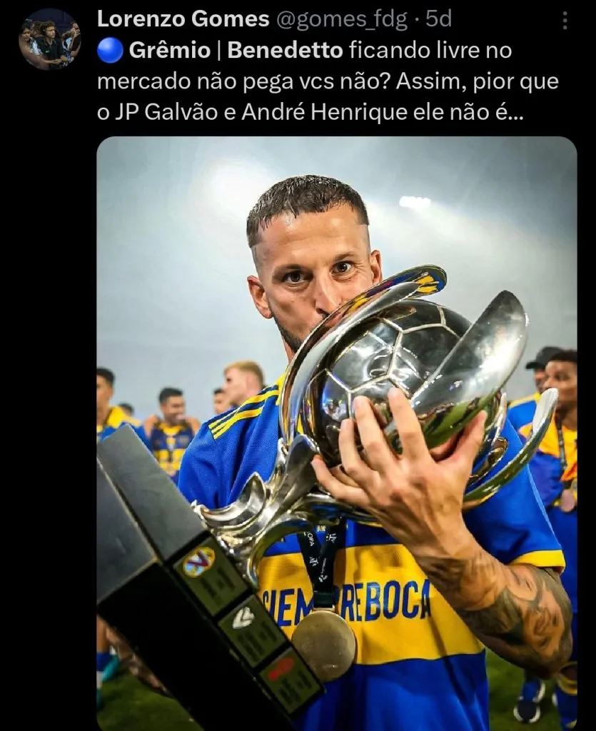 Repercussão via Twitter