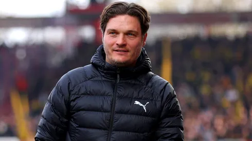 Edin Terzic, Head Coach of Borussia Dortmund, . (Photo by Maja Hitij/Getty Images)