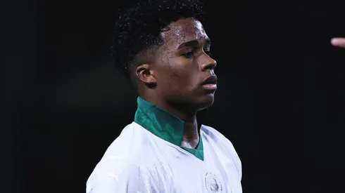 Endrick, atacante do Palmeiras. Foto: Ettore Chiereguini/AGIF