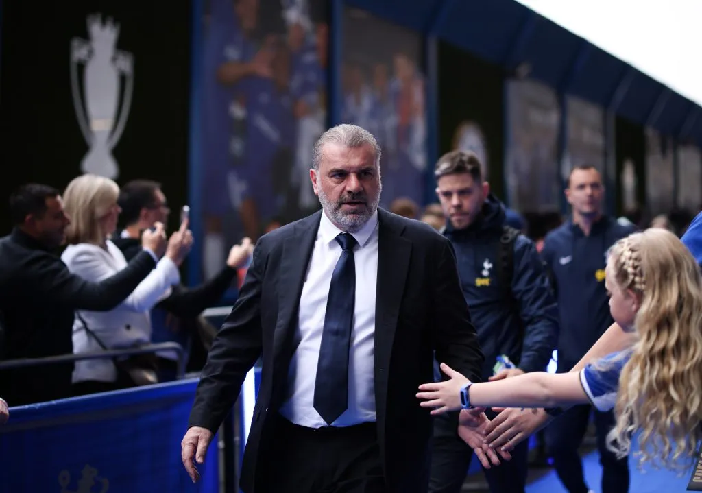 Ange Postecoglou, Manager of Tottenham (Photo by Ryan Pierse/Getty Images)