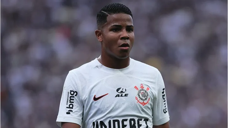 Wesley, do Corinthians, surpreende e revela em qual clube deseja jogar: "Meu sonho". Foto: Ettore Chiereguini/AGIF