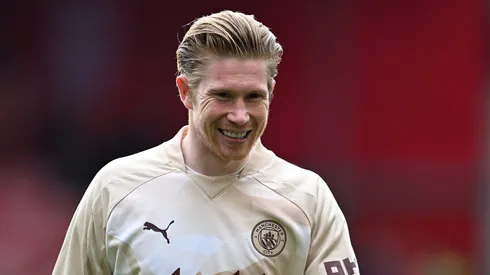 De Bruyne recebe oferta para o deixar o Manchester City: R$ 382 milhões por temporada. (Photo by Michael Regan/Getty Images)
