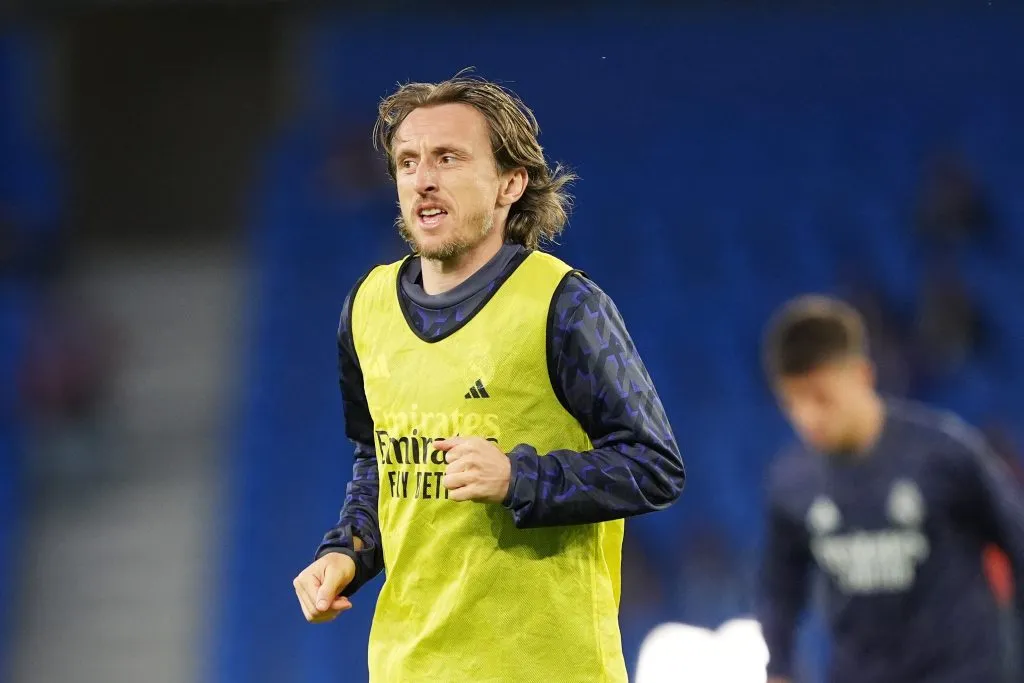 Real Madrid quer renovar com Modric. (Photo by Juan Manuel Serrano Arce/Getty Images)