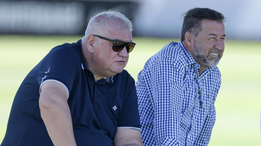 Rubão e Augusto Melo | Foto: rodrigo coca/ag.corinthians