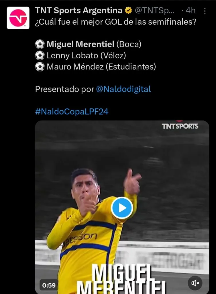 Repercussão via Twitter