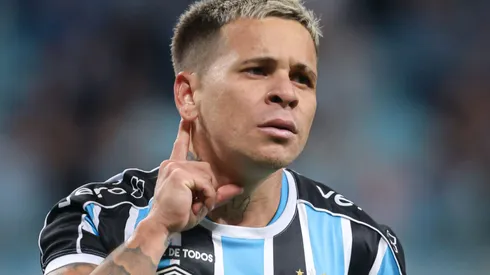 Grêmio: Soteldo pode ser vendido pelo Santos em negócio de R$ 14 milhões. Foto: Maxi Franzoi/AGIF