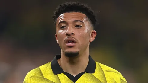 Jadon Sancho mostra novamente que o Manchester United é um problema (Photo by Alex Grimm/Getty Images)