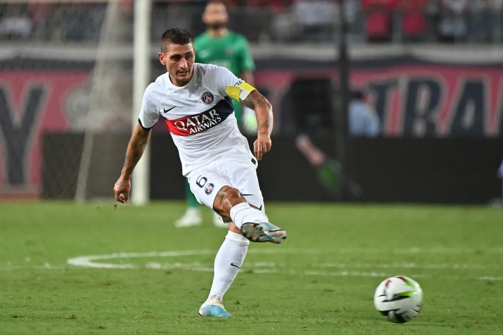 Verratti quer jogar no Barcelona. (Photo by Kenta Harada/Getty Images)