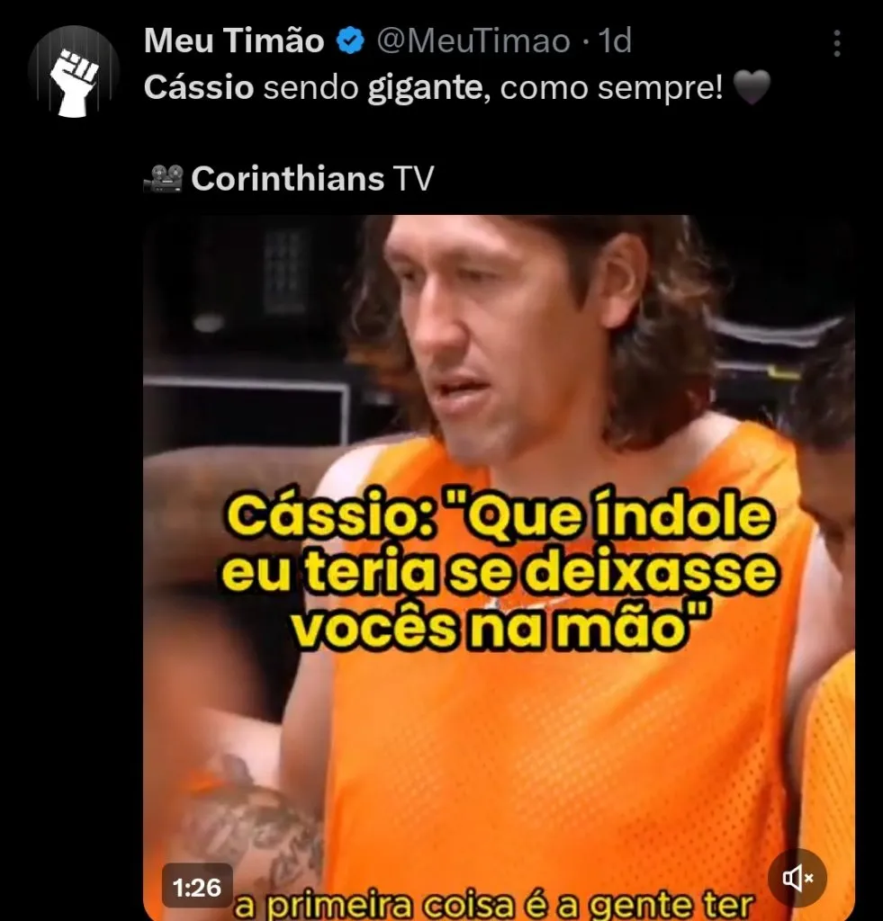 Repercussão via Twitter