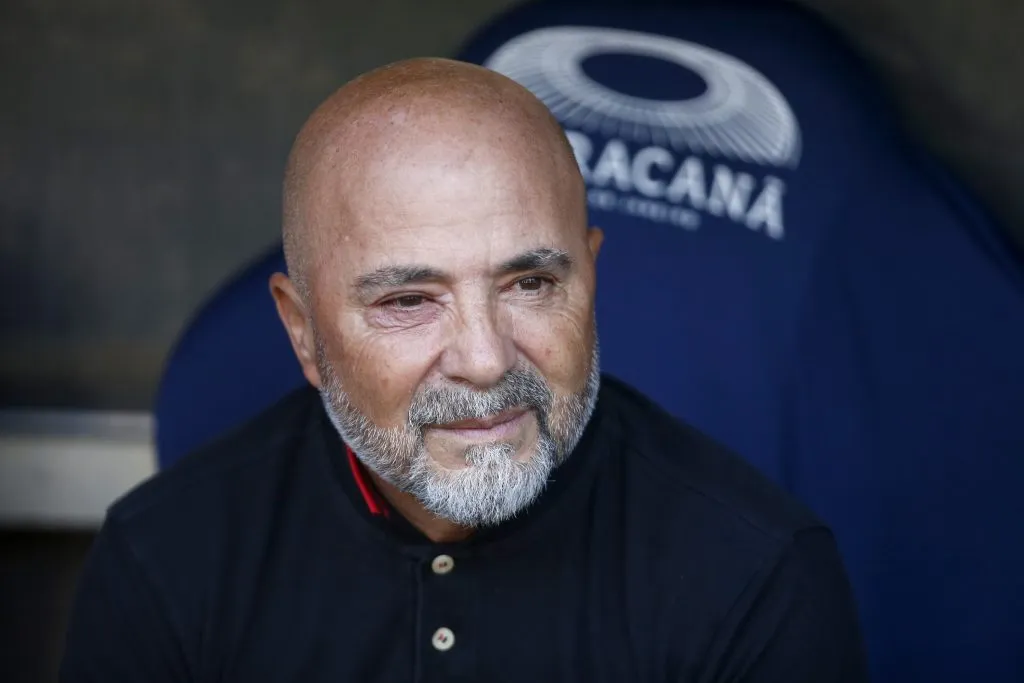 Sampaoli nos tempos de Flamengo (Photo by Wagner Meier/Getty Images)