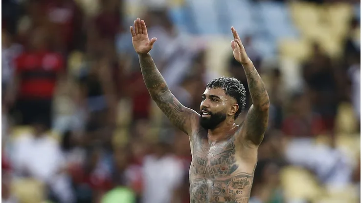 Desejo do Palmeiras, Gabigol já anunciou sua não-renovação com o Flamengo e é disputado por dois rivais. (Photo by Wagner Meier/Getty Images)