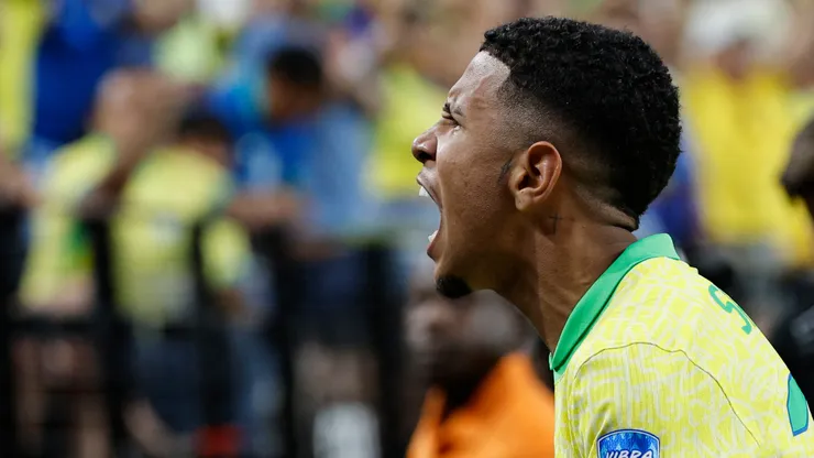 Savinho marca gol pele Seleção Brasileira