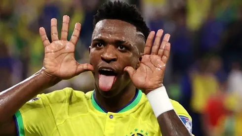 Salário de R$ 3 bilhões Vinicius Júnior recebe proposta de última hora para deixar o Real Madrid (Photo by Clive Brunskill/Getty Images)