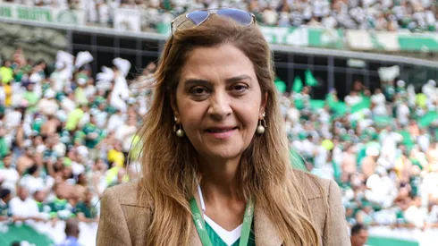 Leila Pereira, presidente do Palmeiras. Foto: Gilson Lobo/AGIF