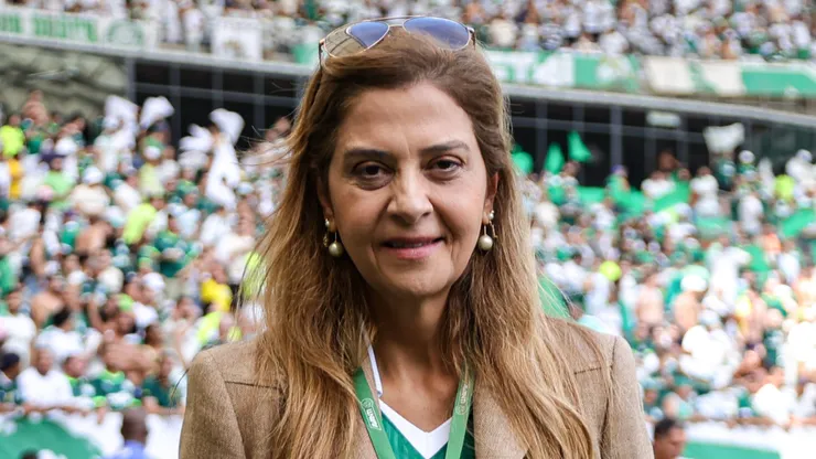 Leila Pereira, presidente do Palmeiras. Foto: Gilson Lobo/AGIF