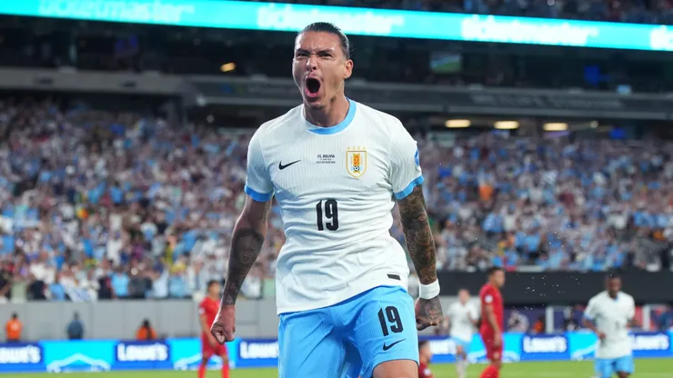 Darvin Nuñez marcou no jogo entre Uruguai e Bolívia. (Photo by Mike Stobe/Getty Images)