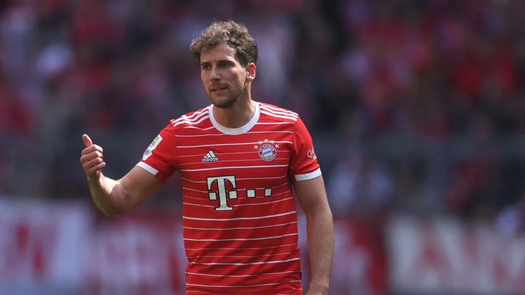 Leon Goretzka, jogador do Bayern de Munique. (Photo by Alexander Hassenstein/Getty Images)