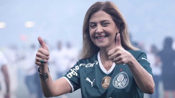 Leila Pereira presidente do Palmeiras