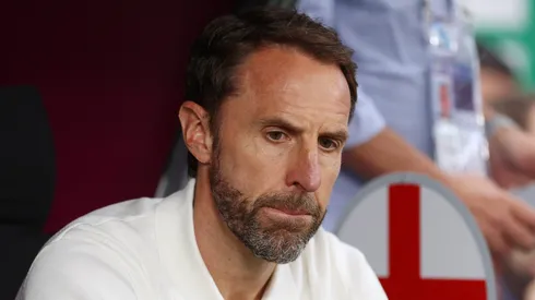 Técnico Gareth Southgate. (Photo by Richard Pelham/Getty Images)