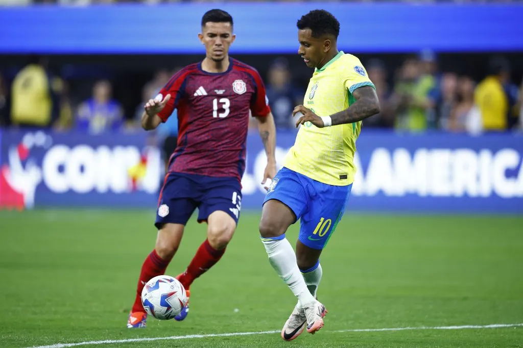 Rodrygo só pensa no Real Madrid. (Photo by Ronald Martinez/Getty Images)