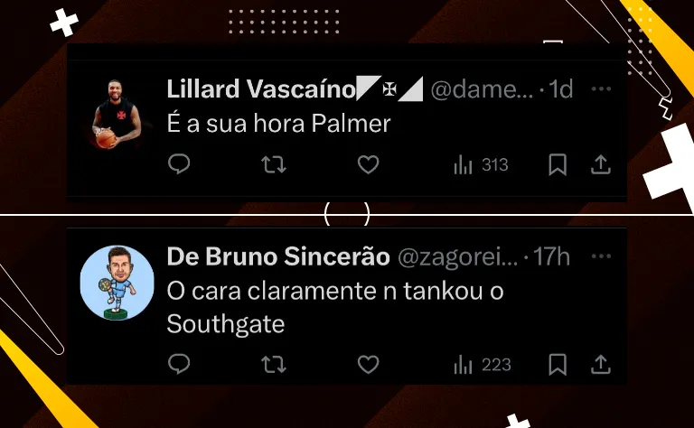 Opinião dos fanáticos sobre desfalques