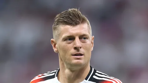 Toni Kroos é assunto em papo de Vidal. Foto: Lars Baron/Getty Images