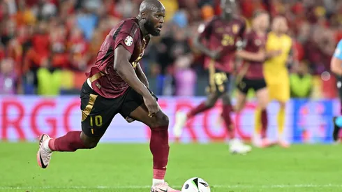 Lukaku pela Bélgica durante a partida contra a Romênia, na Euro. (sportpix / Alamy Stock Photo)