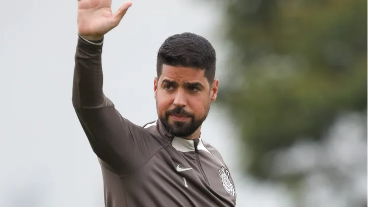 Corinthians: António Oliveira deve usar jogador pela última vez contra o Cuiabá. Foto: Reinaldo Campos/AGIF