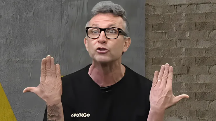 Neto, durante o programa Os Donos Da Bola. Foto: Reprodução/Youtube