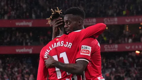 Lenda do Athletic Bilbao alerta Nico Williams sobre negociação com o Barcelona. (Photo by Juan Manuel Serrano Arce/Getty Images)