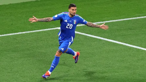 Zaccagni marcou o gol de empate da Itália com a Croácia. (Photo by Alex Livesey/Getty Images)